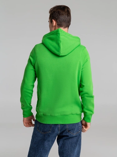 Толстовка унисекс на молнии Sherpa 280, ярко-зеленая Толстовка унисекс на молнии Sherpa 280, ярко-зеленая