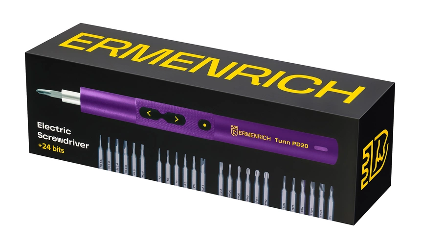 Электрическая отвертка для точных работ Tunn PD20 Электрическая отвертка для точных работ Tunn PD20