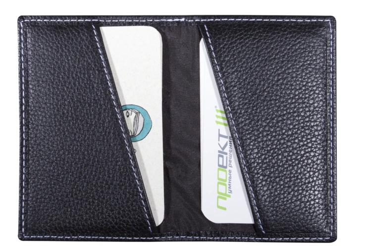 Футляр для визиток Belladonna Meeting, черный Футляр для визиток Belladonna Meeting, черный