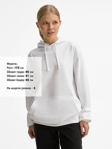 Худи унисекс Condor, белое Худи унисекс Condor, белое