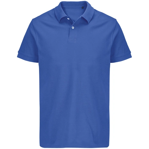 Рубашка поло унисекс Pacific, ярко-синяя (royal) Рубашка поло унисекс Pacific, ярко-синяя (royal)