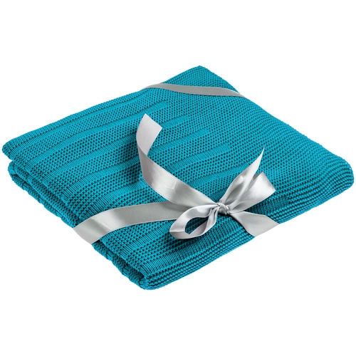 Плед Field, бирюзовый Плед Field, бирюзовый