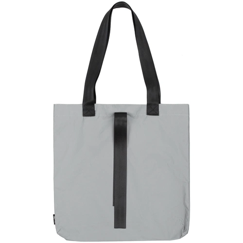 Шопер Manifest из светоотражающей ткани, серый Шопер Manifest из светоотражающей ткани, серый