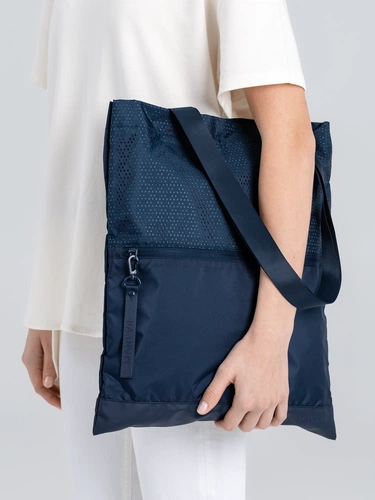 Сумка для покупок Triangel, синяя Сумка для покупок Triangel, синяя