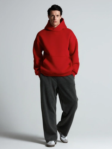 Худи Kulonga Oversize, красное Худи Kulonga Oversize, красное