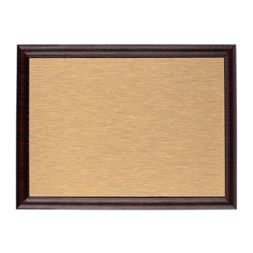 Плакетка Plaque, малая, вишня с золотистой пластиной Плакетка Plaque, малая, вишня с золотистой пластиной