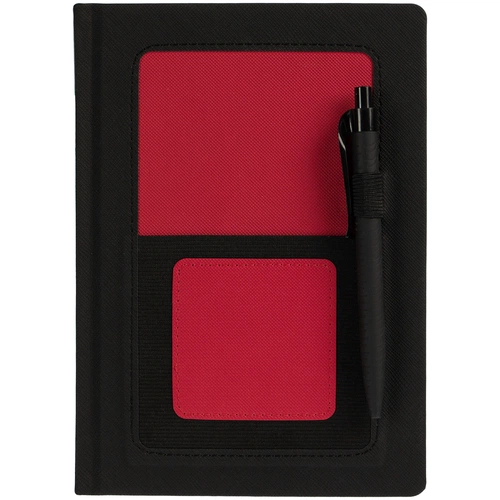 Ежедневник Mobile на заказ, недатированный, черно-красный Ежедневник Mobile на заказ, недатированный, черно-красный