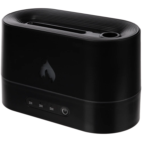 Увлажнитель-ароматизатор с имитацией пламени Fuego, черный Увлажнитель-ароматизатор с имитацией пламени Fuego, черный