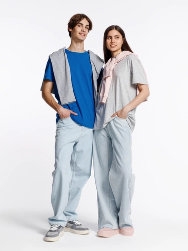 Футболка унисекс Streetwise, серый меланж Футболка унисекс Streetwise, серый меланж