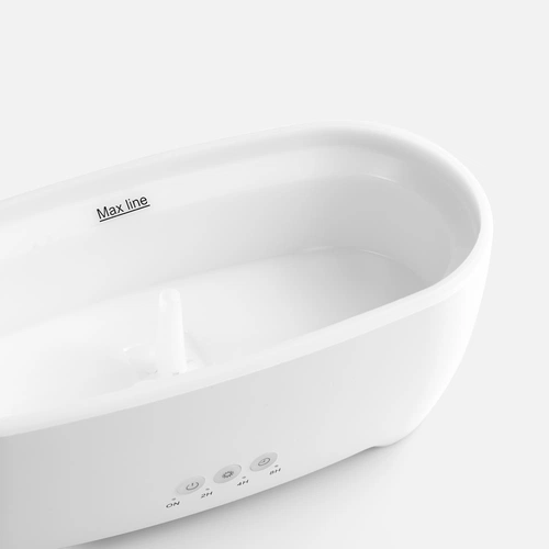 Увлажнитель-ароматизатор Steam Spin, белый с серым Увлажнитель-ароматизатор Steam Spin, белый с серым