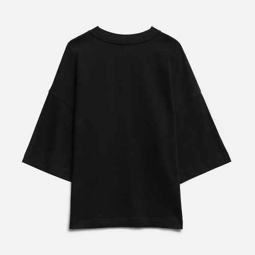 Футболка оверсайз Big Boss, черная Футболка оверсайз Big Boss, черная