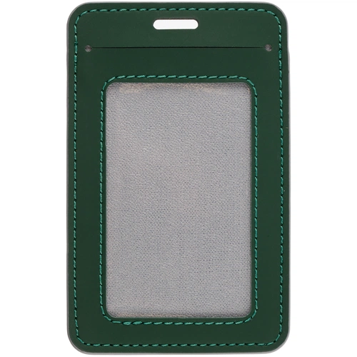 Чехол для пропуска Shall Simple, зеленый Чехол для пропуска Shall Simple, зеленый