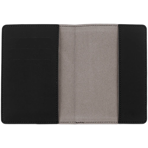 Обложка для паспорта Shall Simple, черный Обложка для паспорта Shall Simple, черный