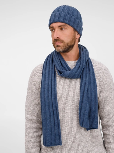 Шарф Metelitsa, синий меланж (джинс) Шарф Metelitsa, синий меланж (джинс)