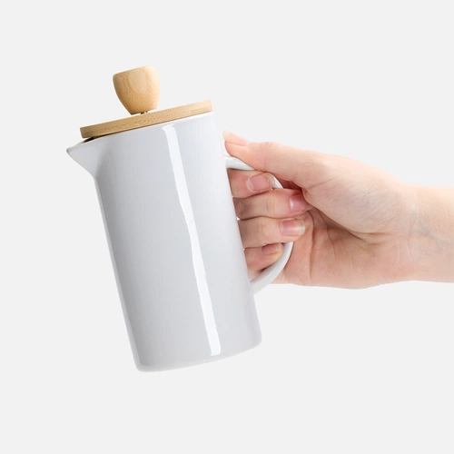 Френч-пресс Ceramero, белый Френч-пресс Ceramero, белый