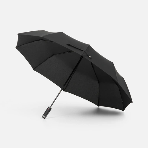 Зонт складной Regenfall, черный Зонт складной Regenfall, черный