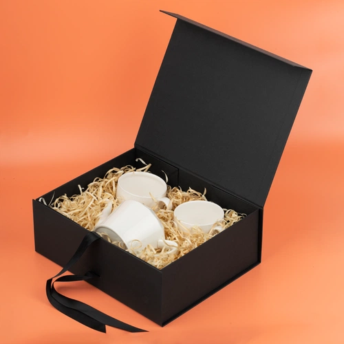 Коробка складная Rusetti, L, черная Коробка складная Rusetti, L, черная