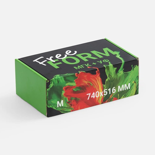 Коробка с печатью на заказ Freeform, M Коробка с печатью на заказ Freeform, M