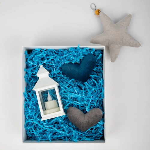 Бумажный наполнитель Chip, светло-синий Бумажный наполнитель Chip, светло-синий