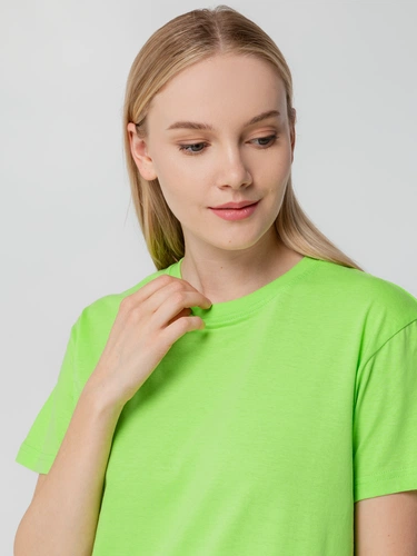 Футболка унисекс T-bolka 140, зеленое яблоко Футболка унисекс T-bolka 140, зеленое яблоко