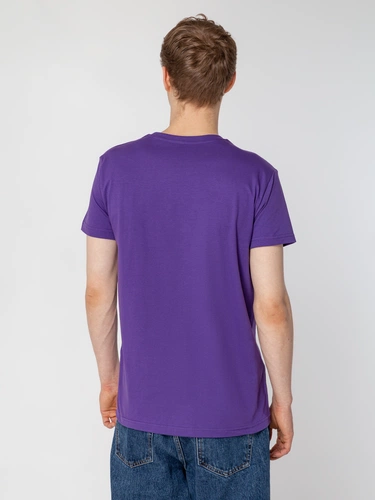 Футболка унисекс T-Bolka 160, фиолетовая Футболка унисекс T-Bolka 160, фиолетовая