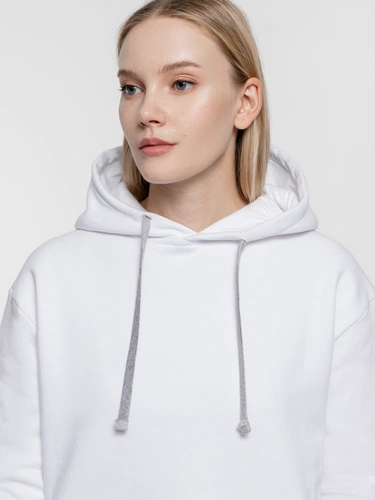 Толстовка с капюшоном Kirenga Heavy, белая (белоснежная) Толстовка с капюшоном Kirenga Heavy, белая (белоснежная)