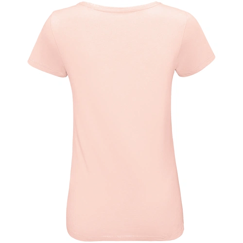 Футболка женская Flower Power, розовая Футболка женская Flower Power, розовая