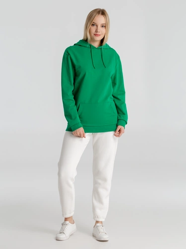 Толстовка с капюшоном унисекс Hoodie, зеленая Толстовка с капюшоном унисекс Hoodie, зеленая