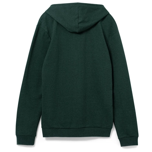 Толстовка с капюшоном унисекс Hoodie, темно-зеленый меланж Толстовка с капюшоном унисекс Hoodie, темно-зеленый меланж