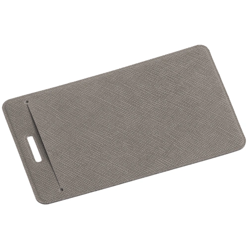 Чехол для пропуска с ретрактором Devon, серый Чехол для пропуска с ретрактором Devon, серый