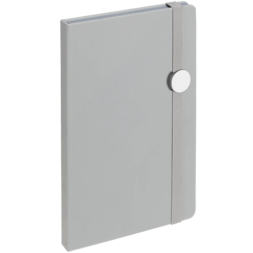 Блокнот Shall Round, серый Блокнот Shall Round, серый