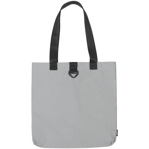 Шопер Manifest из светоотражающей ткани, серый Шопер Manifest из светоотражающей ткани, серый