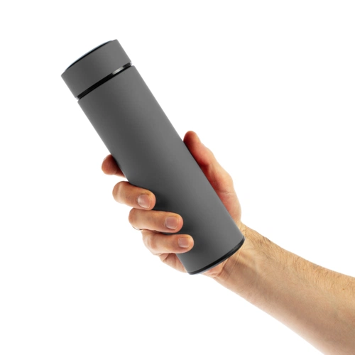 Термос с ситечком Percola, серый Термос с ситечком Percola, серый