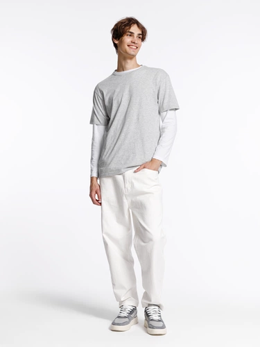 Футболка унисекс Streetwise, серый меланж Футболка унисекс Streetwise, серый меланж