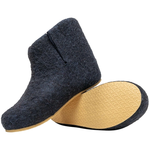 Домашние валенки Wild, темно-синие (клякса) Домашние валенки Wild, темно-синие (клякса)