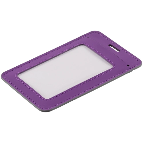 Чехол для пропуска Shall Simple, фиолетовый Чехол для пропуска Shall Simple, фиолетовый