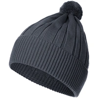 Шапка Knit Beat, серая (графит)