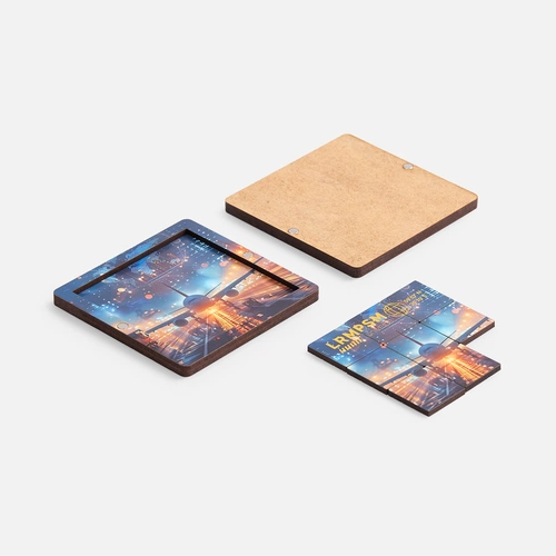 Головоломка-пятнашки с крышкой PuzzleBox на заказ Головоломка-пятнашки с крышкой PuzzleBox на заказ