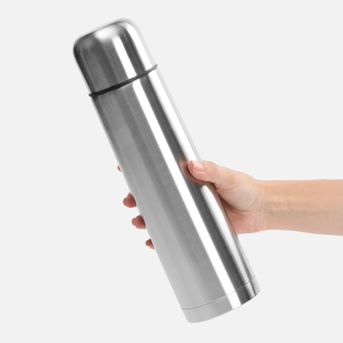 Термос Plain 1000, серебристый Термос Plain 1000, серебристый