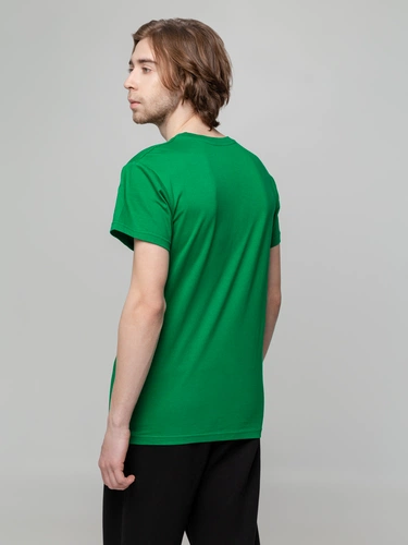 Футболка унисекс T-bolka 140, темно-зеленая Футболка унисекс T-bolka 140, темно-зеленая