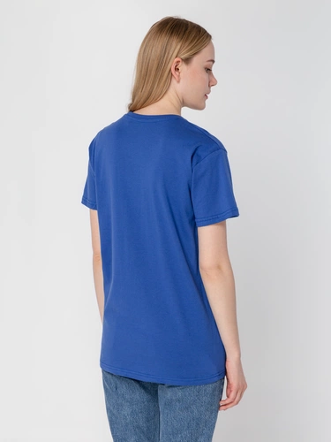 Футболка унисекс T-Bolka 160, ярко-синяя Футболка унисекс T-Bolka 160, ярко-синяя