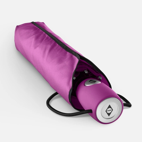 Зонт складной AOC, ярко-розовый Зонт складной AOC, ярко-розовый