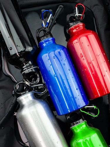 Бутылка для спорта Re-Source, черная Бутылка для спорта Re-Source, черная