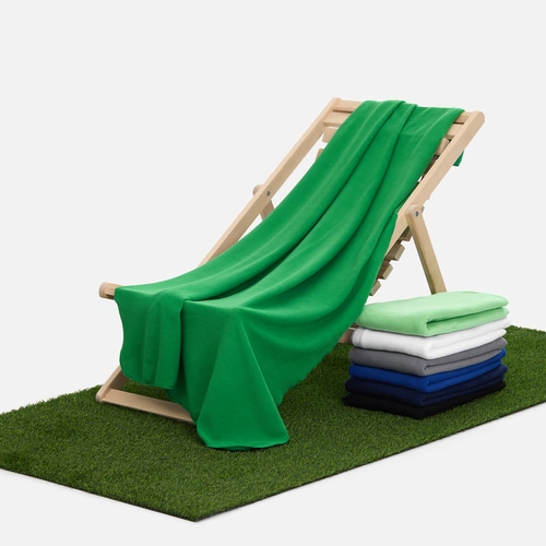 Флисовый плед Warm&Peace, зеленый Флисовый плед Warm&Peace, зеленый