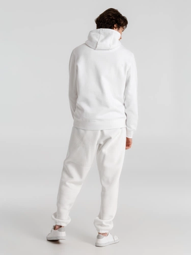 Толстовка с капюшоном унисекс King, белая Толстовка с капюшоном унисекс King, белая