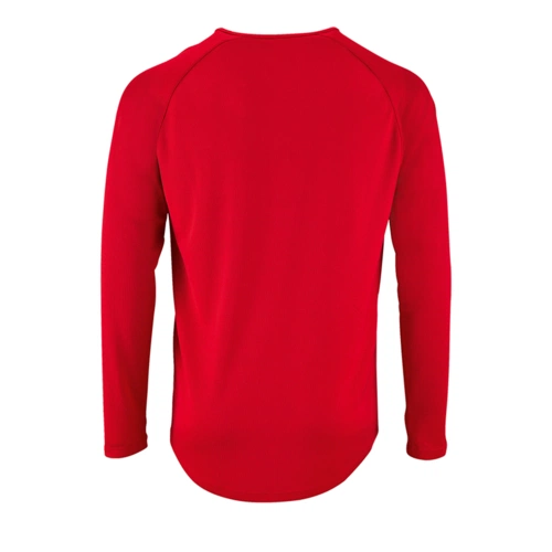 Футболка с длинным рукавом Sporty LSL Men, красная Футболка с длинным рукавом Sporty LSL Men, красная