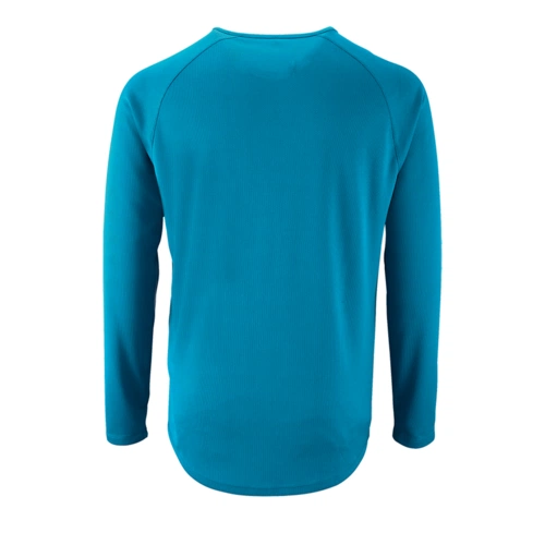 Футболка с длинным рукавом Sporty LSL Men, ярко-бирюзовая Футболка с длинным рукавом Sporty LSL Men, ярко-бирюзовая