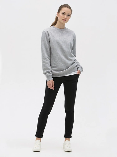 Толстовка унисекс Sully, серый меланж Толстовка унисекс Sully, серый меланж