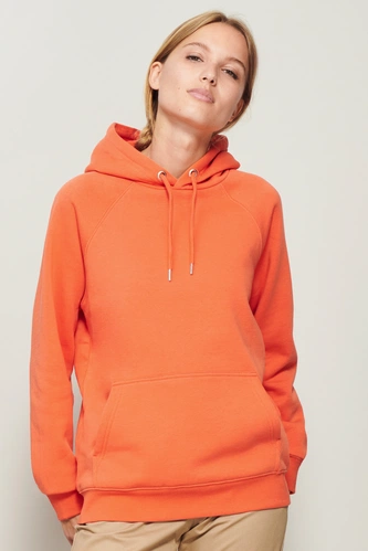 Толстовка унисекс Stellar, оранжевая Толстовка унисекс Stellar, оранжевая