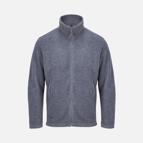 Куртка флисовая унисекс Nitro, серый меланж Куртка флисовая унисекс Nitro, серый меланж